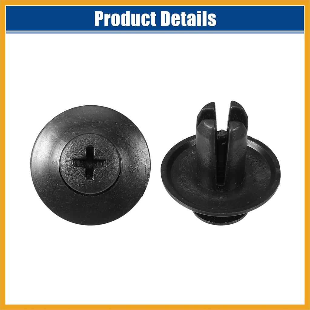 Bumper Cover Retainer Clip Fasteners Fit for Hyundai Sonata 2.4L No.8659028000/86590-28000 - Pack of 50 Replacement