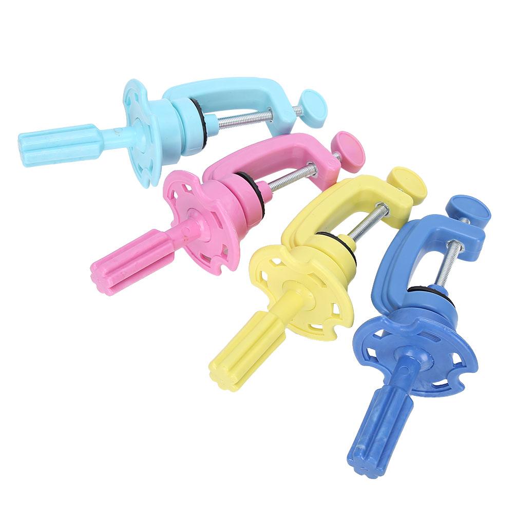 4pcs Wig Head Stand Adjustable Hairdressing False Head Mold Stand Bracket