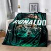 Ronaldo's Powerful Cristiano Celebration Blanket Durable Comfort Perfect for Bed Office Picnics Four Seasons Universal Modern