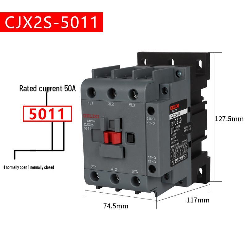 DELIXI AC Contactor Switch CJX2 Series (1210-95) 220V