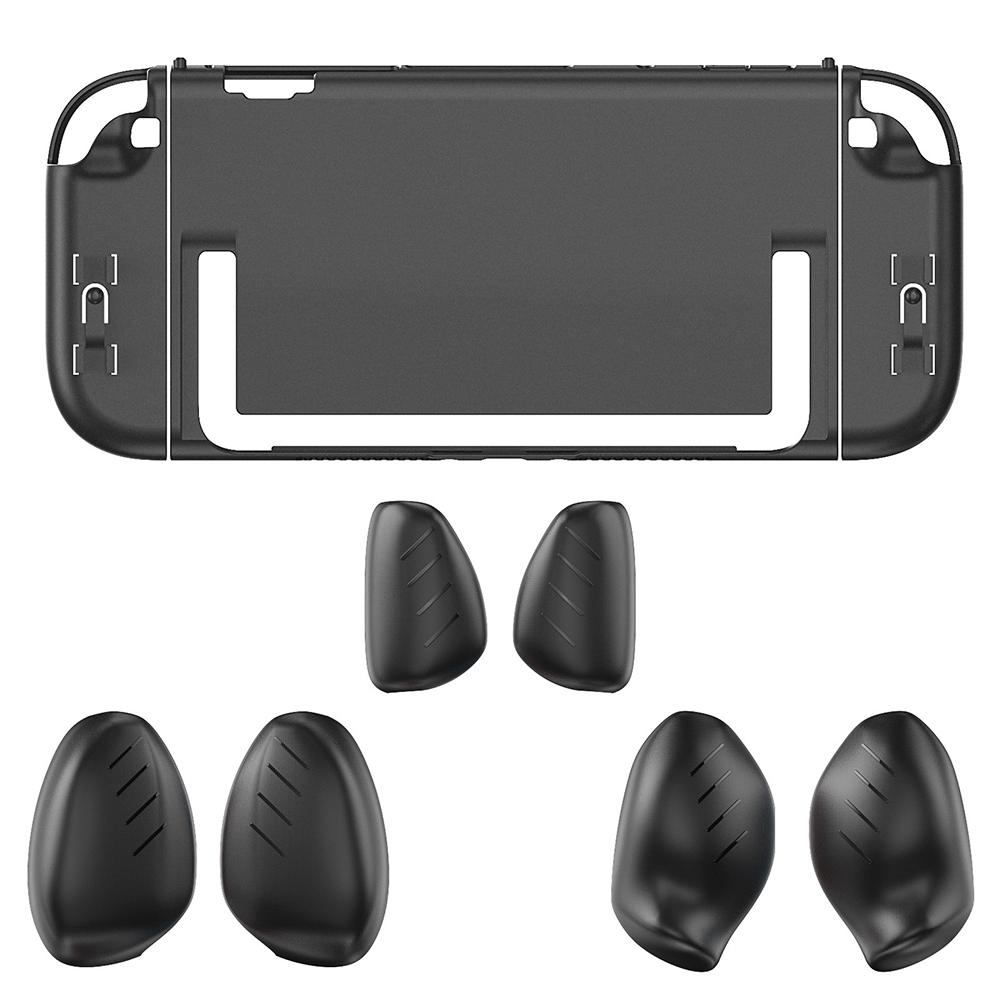 Transparent/Black PC Hard Case for NS 2 Joycon Gamepad Controller Protective Shell Cover Full Protector For Switch 2 Accessories