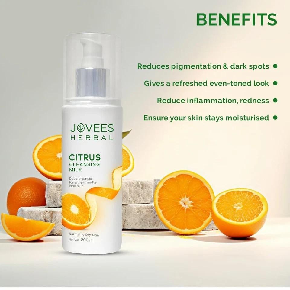 Jovees Herbal Citrus Cleansing For Smooth Skin 200ml