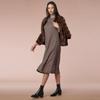 Lipbbam Creora Peach Fleece Difri Life Long Dress Ldm52bs01