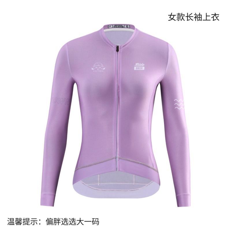 XINTOWN Cycling Jersey Long Sleeve Top Moisture Wicking Road Bike Clothing Men Women
