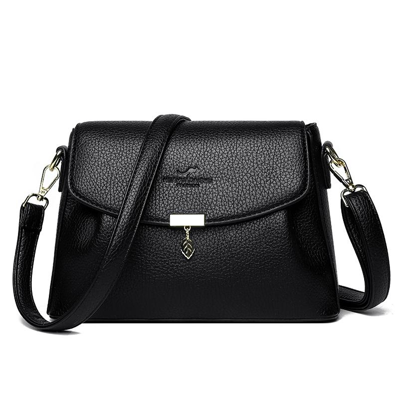 PU Muttertasche Schultertasche Umhängetasche Kleine quadratische Tasche Vintage Pendler Handtasche für Damen