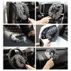 Auto Multifunction Microfiber Car Wax Brush Retractable Car Duster Removing Cheaner for Car Furniture Cleaning Tool Accessories