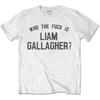 Liam Gallagher Cine Pula Tricou Unisex