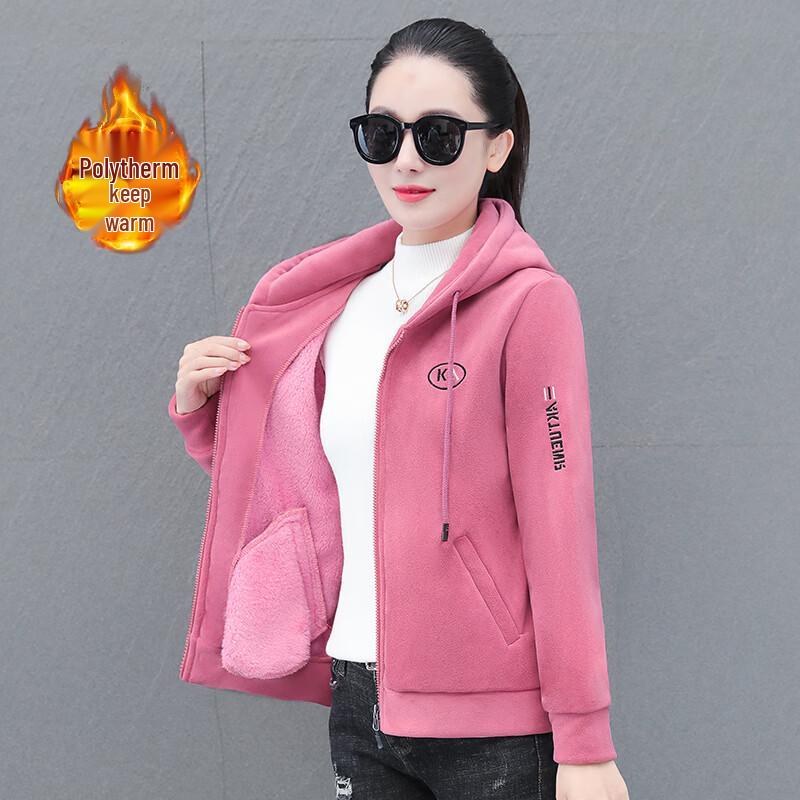 JOHLIN DREAM Fleece Lined Hooded Jacket 4XL