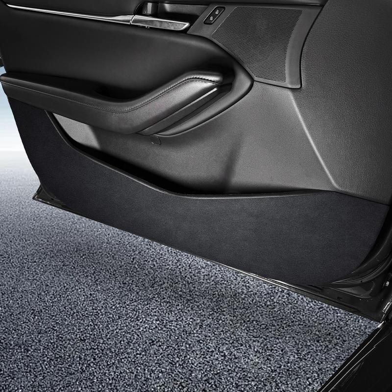 For Mazda 3 Axela -2025 4 Doors Suede Anti Kick Pad Waterproof Interior Anti Scratch Protector Modification Car Accessories