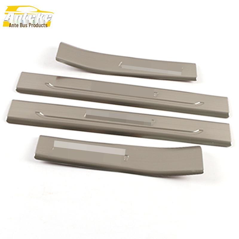 Octavia Stainless Steel Sill & Bumper Welcome Pedal Decorative Patch