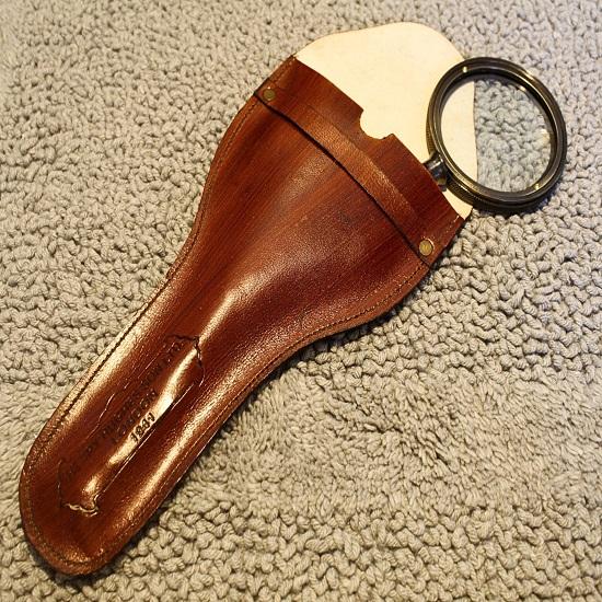 Brass Magnifying Glass, Maritime Style Magnifying Glass, Vintage Décor Magnifying Glass, Brass Finish Magnifier.