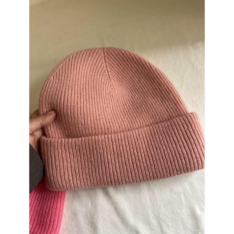 Mary Korean High-quality Wool Big Head Circumference High Elastic Wool Hat, Women's Autumn and Winter Face Small Knitted Hat