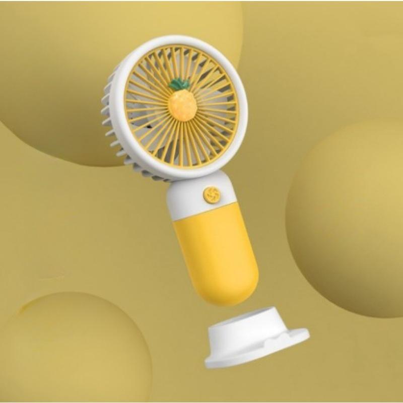 New Portable Outdoor Mini Handheld Fan Gift Spray Fan Humidification Ice Coating Handheld Fan, No Battery Include