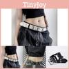 Fashionable Retro Starry Double Hole Buckle Women's Casual Waist Belt Collection