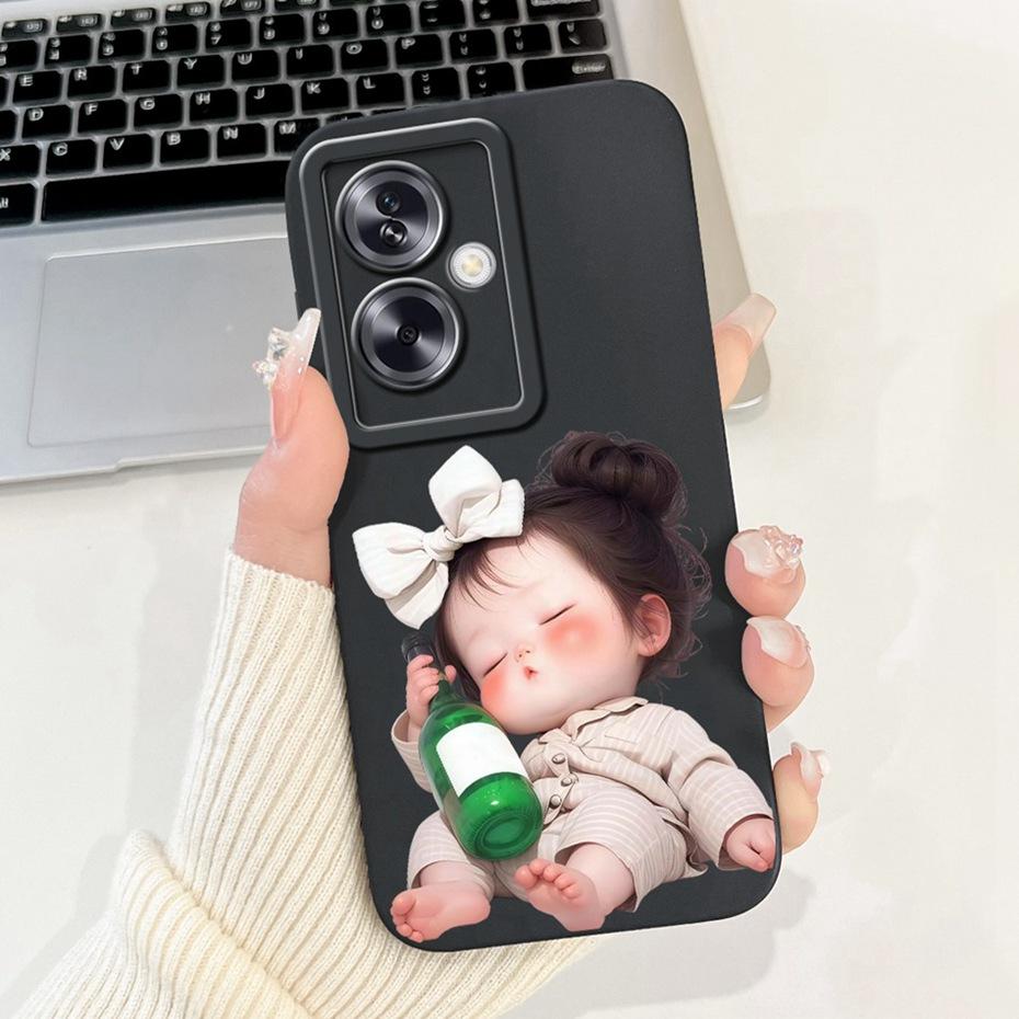Cute Cartoon Phone Case For OPPO A79 CPH2553 CPH2557 Soft Silicone Shockproof Cases For Oppo A79 5G Covers Bumpers