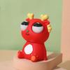Kreatives DIY Kindersqueezetoys Fröhlicher Milchdrache Explodierauge Drache Kinder Zum Stressabbau Freude Quetschen Starrendes Auge