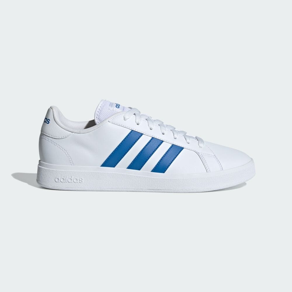 

Adidas GRANDCOURT TD LIFESTYLE COURT CASUAL Обувь Белые кроссовки Спортивная одежда Унисекс Grand Court ID3022 Обувь Белая/Ярко-королевская/Обувь Белая