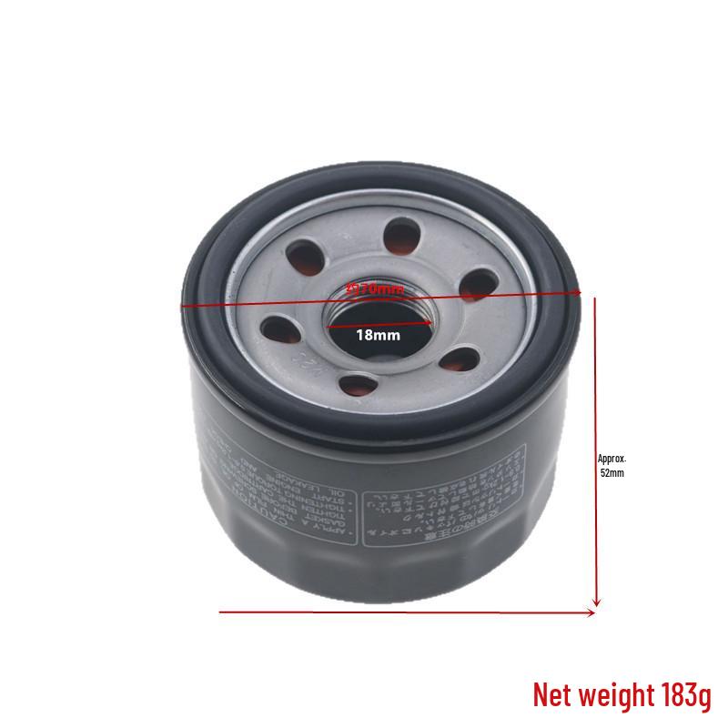 Compatible Oil Filter for BMW G310GS K02 & G310R K03 (2017-2022)