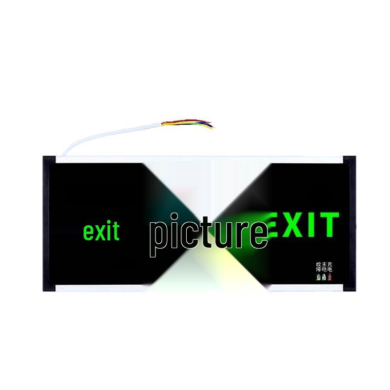 Fire Exit Evacuation Sign Light