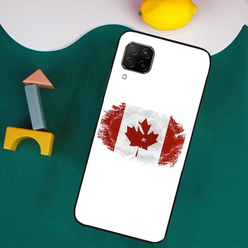 Canada Canadian Flag For Huawei Nova 11i 12s 12i 8i 7i Y73 Y70 Y90 Y60 Y72 Y61 Y91 9 10 SE P30 Pro P40 Lite Case
