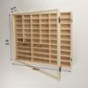 Wooden Toy Car Display Dustproof Toy Shelf Case Protection Organizing Showcase Protection Multifunctional Shelf