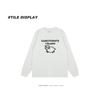 Adorable Japanese Cartoon Lamb Print Versatile Long-Sleeve Top for Autumn/Winter