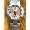 Used CASIO EDIFICE Watch, New Battery Replaced, Pink Dial