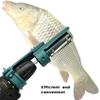 Electric Drill Fish Scaler Attachment 6 Razor Blades Labor Saving Design for Most Power Drills Easy To Clean