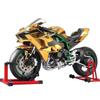 XLG Key Start 1:6 Kawasaki H2R Motorcycle Model with Ignition, Spray, and Sound Effects.