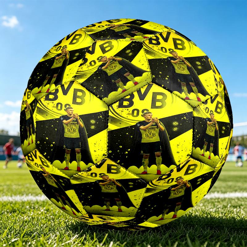 1pc Standard Football Size 5, Soccer Balls, FIFA World Cup Theme Soccer Ball, Machine Stitched, Ball for Training & Outdoor Match