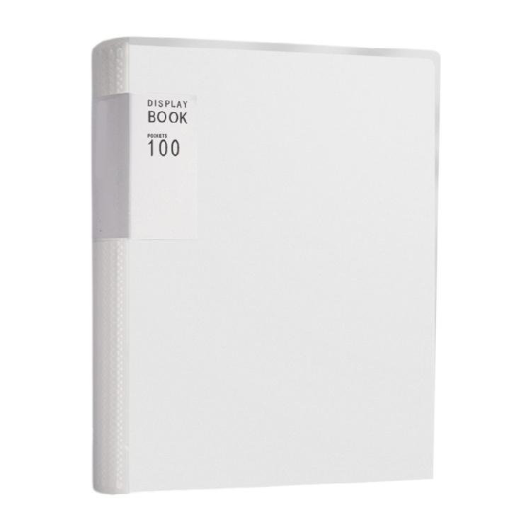Big Capacity Presentation Folder with 100 Pocket Display Folders for School Presentations Insurance Financial Documents
