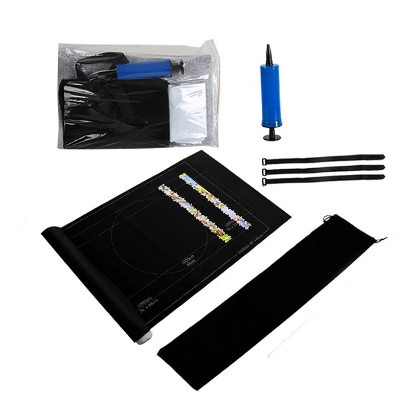 Jigsaw Puzzle Storage Mat Roll Up Felt For Up To 1500Pcs Puzzle Travel Storage Bag Accessories