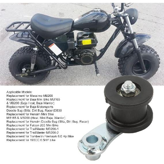 OUKENS Chain Tensioner, Chain Roller with 1-3/4" Roller for 196cc 6.5HP Massimo MB200 Hensim Baja Heat Warrior MB165 MB200 Coleman Ct200u Falcon 200