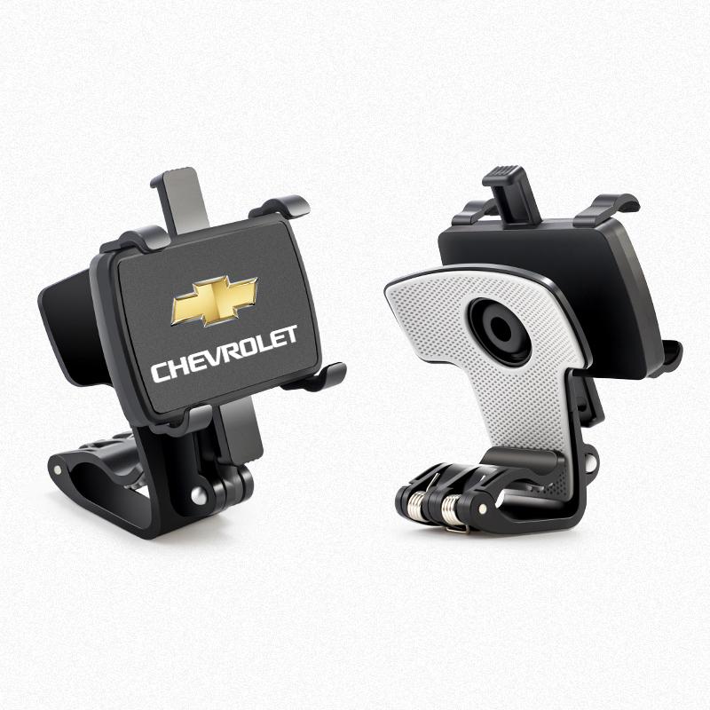 AABHK1 Supporto per Telefono da Cruscotto per Auto Parasole Specchietto Retrovisore Staffa di Rotazione a 1200 per Chevrolet Cruze Sonic Silverado Corvette Camaro