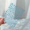 1PC 3D Summer Five Petals Florals Colorful Flowers Nail Stickers Floral Adhesive Sliders Nail Art Decoration For Manicure Decals