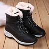 2025 Warm Thickened Mid-Calf Snow Boots with Velvet Lining, Large Size 42