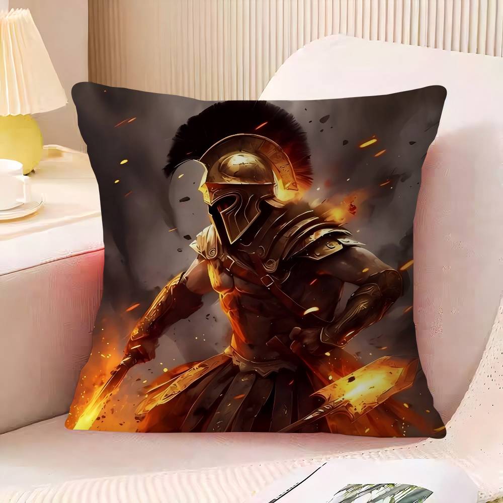 G-Gladiator Personalized Pillow Dust Cover Bedroom Kids Party Decoration Pillowcase Birthday Children Gift