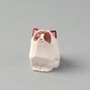 Painted Cat Dog Statues Mini Small Animal Dolls Wooden Animal Figurine  Birthday Holiday