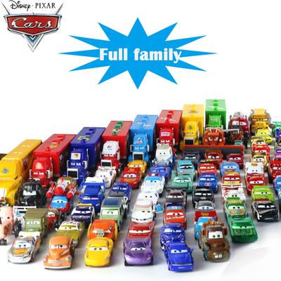 1:55 Disney Auto Pixar Cars 3 2 Klassisches Auto Lightning McQueen Chick Hicks Finn Diecast Spielzeug Kinder Geburtstagsgeschenk Spielzeug