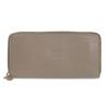 Wallet Long Wallet Round Zipper Leather Gray SZW046PV0005RGY105 IL BISONTE [IL BISONTE] Women's [Item]