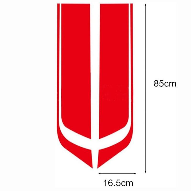 Car Sticker Machine Cover Decorative Sticker Stripe Decal Is Suitable for All Car SUV Off-road Vehicle Universal Stickers