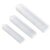 Portable Transparent Dustproof Plastic Cutlery Box With Hooks Spoons Forks Chopsticks Makeup Brushes Straws Storage Box