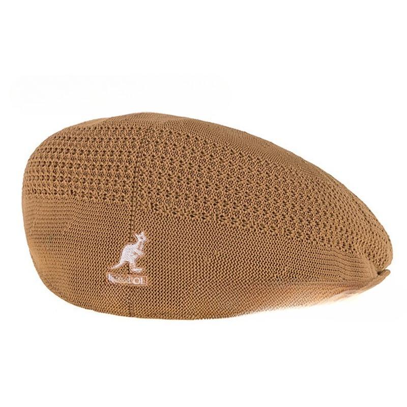 Unisex Baskenmütze Dünne Kappe Herren und Damen Känguru Baskenmütze Atmungsaktive Netz-Baskenmütze