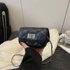 Chic Mini Chain Shoulder Bag Fashionable Small Faux Leather Crossbody Purse for Women