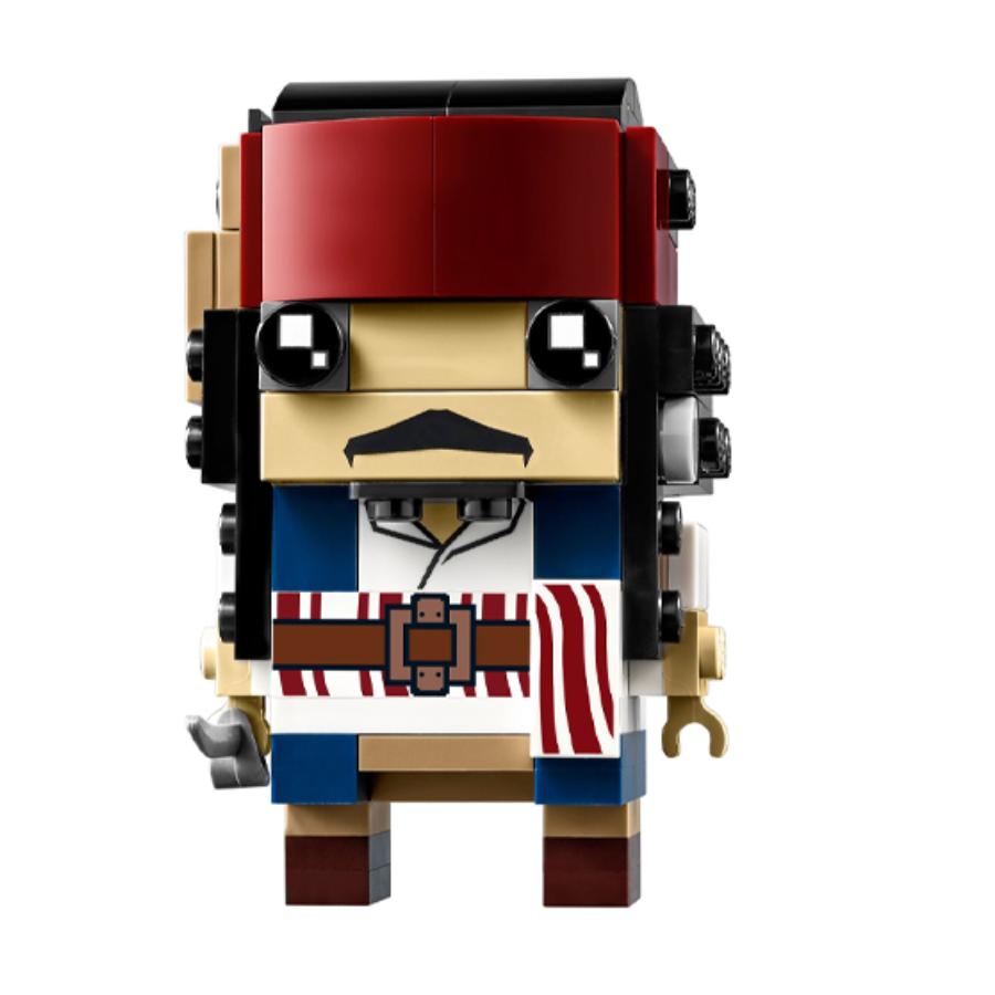 

LEGO Brickheadz Caribbean Pirates Building Blocks 109pcs 41593