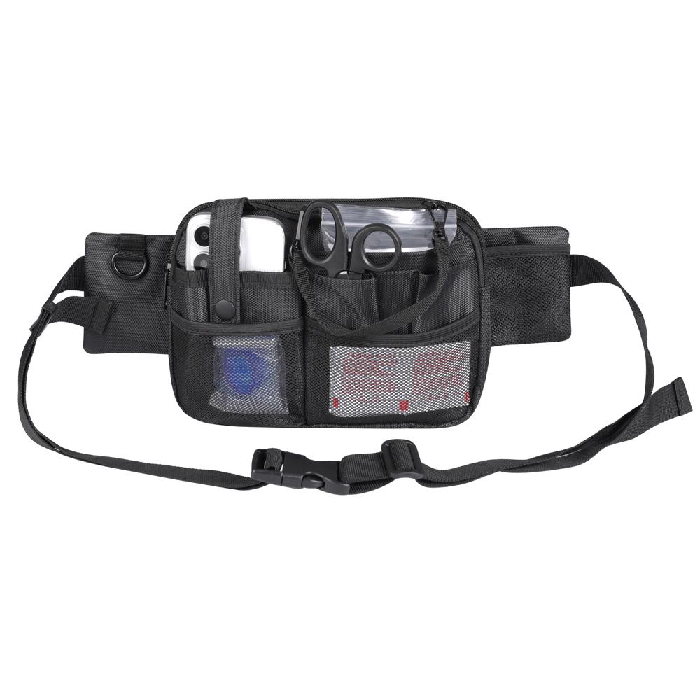 Durable Multi-Pocket Nurse Tool Bag - Portable Medical Care Waist Storage