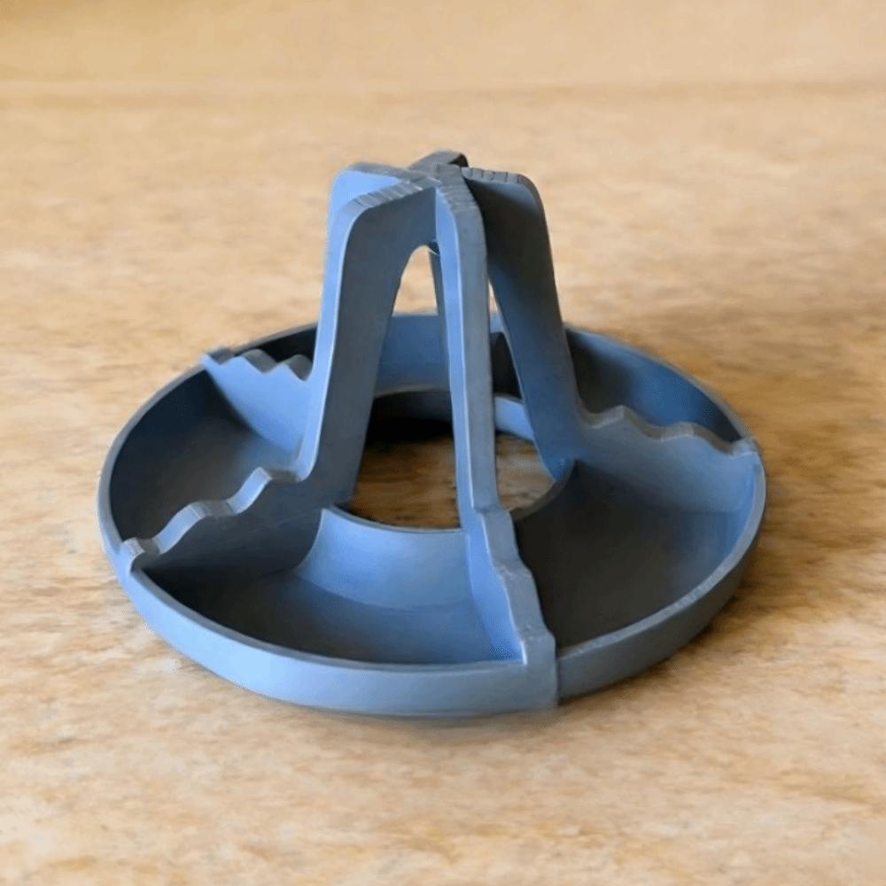 Hollow Single Cup Drying Rack 3D Printed Bottle Cleaning Tools Cup Storage Holder  Tumblers Mugs синий