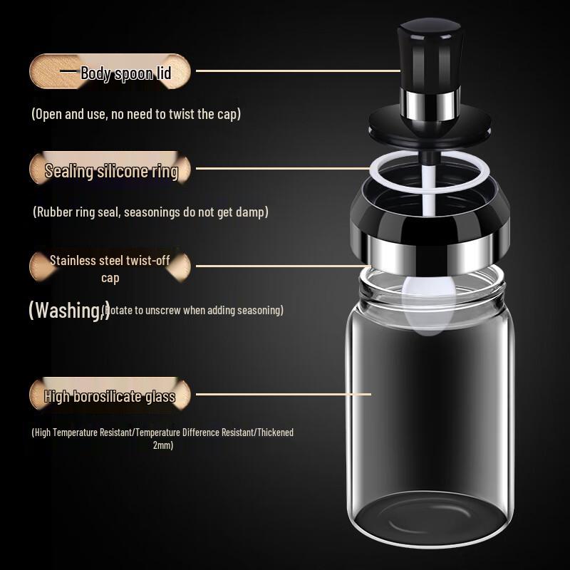 Baijie Kitchen Spice & Seasoning Dispensers