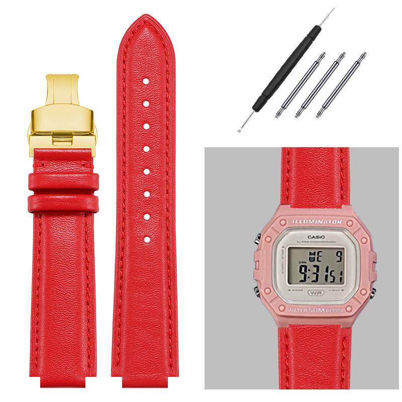 16MM genuine leather watchband for G-Shock Casio DW5600/GW-B5600/G-5600/GW-M5610 Replace wristbands Convex watch strap