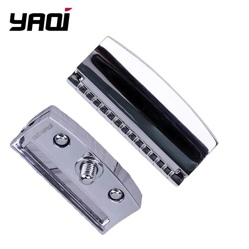 Yaqi Single Edge Chrome Color Safety Razor Head 1.20mm Blade Gap Lightweight Durability Easy Handling For A Comfortable Shaving